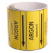 Páska na značení potrubí Signus M25 - ARGON Samolepka 130 x 100 mm, délka 1,5 m, Kód: 25780