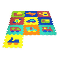 Pěnové puzzle dopravní prostředky 30x30 cm