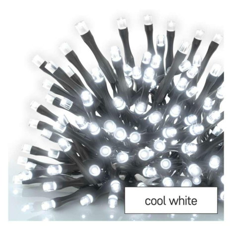 EMOS Standard LED spojovací vánoční řetěz, 10 m, venkovní i vnitřní, studená bílá D1AC03