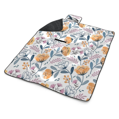Plážová deka Rozkvetlá zahrada: 200x140 cm