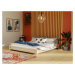 Benlemi Dvoulůžková postel JAPA Zvolte barvu: Bílá, Zvolte rozměr: 180 x 200 cm