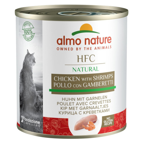 Almo Nature Classic krmivo pro kočky, 12× 280 g Kuře a krevety Almo Nature Holistic