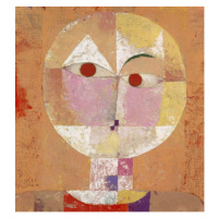 Obrazová reprodukce Senecio, 1922, Klee, Paul, 35 × 40 cm