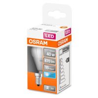 OSRAM OSRAM LED žárovka-kapka E14 4,9W 840 Star, matná
