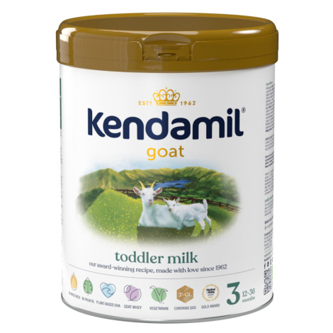 KENDAMIL 3 DHA+ Kozí pokračovací batolecí mléko od 12-36 měsíců 800 g