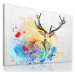 Obraz na plátně ABSTRACT DEER různé rozměry Ludesign ludesign obrazy: 70x50 cm