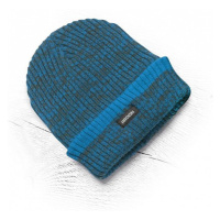 Čepice zimní pletená + fleece VISION NEO, modrá  H6057