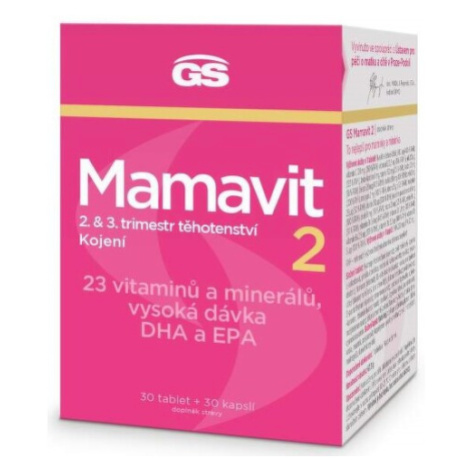 GS Mamavit 2 Těhotenství a kojení tbl.30/cps.30 Green Swan
