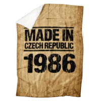 IMPAR Beránková deka Made In - 1986