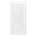 Dudao K12PQ+ powerbanka 20000mAh 2x USB QC 3.0 PD 20W White