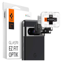 Ochranné sklo Spigen Glass tR EZ Fit Optik Black 2 Pack - Google Pixel 8 (AGL06352)