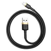 Kabel Baseus Cafule Cable USB Lightning 2A 3m (Gold+Black) (6953156296329)
