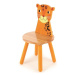 Tidlo Dřevěná židle Animal leopard