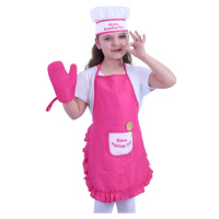Rappa Dětský kostým kuchařka s příslušenstvím 98 - 122 cm