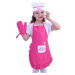 Rappa Dětský kostým kuchařka s příslušenstvím 98 - 122 cm