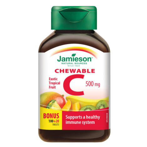 Jamieson Vitamin C 500mg Tr.ovoce Cucací Tbl. 120