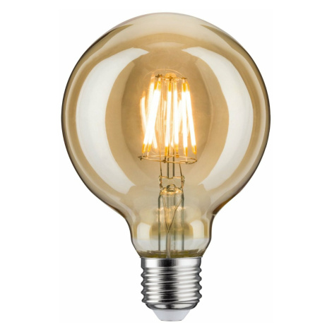 Paulmann LED Vintage-Globe 95 6W E27 zlatá zlaté světlo stmívatelné 285.21 P 28521
