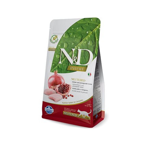 N&D PRIME grain free cat neutered chicken & pomegranate 5 kg