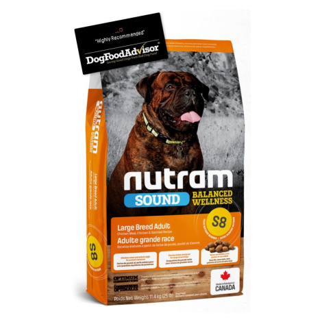 Nutram Dog Large Adult S8 - 11,4kg