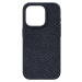 NJORD Salmon Leather Magsafe kryt iPhone 15 Pro černý