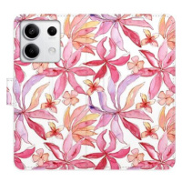 iSaprio flip pouzdro Flower Pattern 10 pro Xiaomi Redmi Note 13 5G