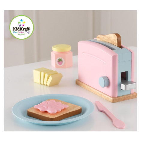 Kidkraft Espresso Toaster Set pastel