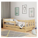Dětská postel MORANIKO borovice, 80x160 cm