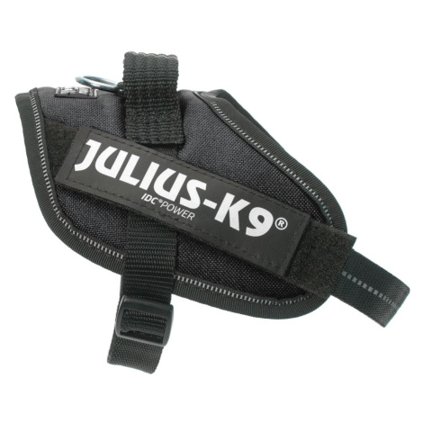 Postroj JULIUS-K9 IDC® Power černý - velikost Mini-Mini: obvod hrudi 40 - 53 cm