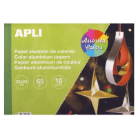 APLI Metalický papír 65 g - mix barev