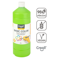 Creall temperová barva, 1000 ml, světle zelená