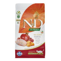 N&D Pumpkin N&D  Pumpkin CAT NEUTERED Quail & Pomegranate 1,5kg