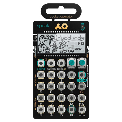 Teenage Engineering PO-35 Speak Kapesní syntezátor