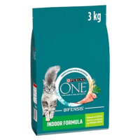 Purina ONE Indoor s krůtou 3 kg