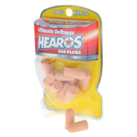 HEAROS Ultimate Softness Series Ear Plugs Beige NRR 32dB 6 Pairs