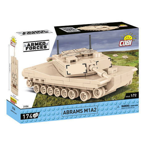 Cobi Tank Armed Forces Abrams M1A2, 1:72