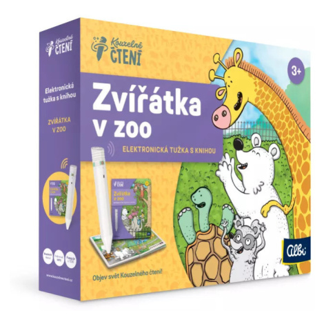 Kouzelné čtení - Elektronická Albi tužka 2.0 + kniha Zvířátka v ZOO