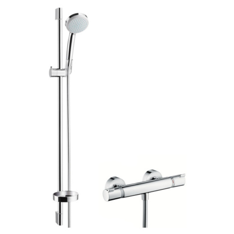 Sprchová baterie Hansgrohe Croma 100 se sprchovým setem 150 mm chrom 27033000