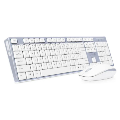 CONNECT IT Combo bezdrátová šedá klávesnice + myš, (+1x AAA +1x AA baterie zdarma), CZ + SK layo