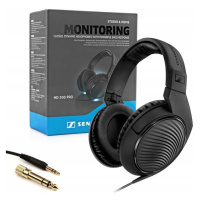 Sluchátka Sennheiser Hd 200 Pro 32Ohm 108dB 20-20000Hz +adaptér 6.3 mm