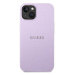 Guess GUHCP14MPSASBPU hard silikonové pouzdro iPhone 14 PLUS 6.7" purple Saffiano Strap