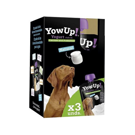 Yow Up - Jogurt pro pejsky 3 pack