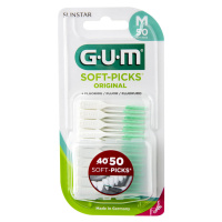 GUM MK Softpick gumový mezizubní kartáček s fluoridy medium 50ks