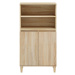 vidaXL Skříň highboard dub sonoma 60 x 36 x 110 cm kompozitní dřevo