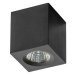 LED Stropní bodové přisazené svítidlo AZzardo Nano Square black AZ2787 5W 420lm 3000K IP20 5,6cm