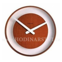 Hodiny NEXTIME 3046br 30cm Wood loop