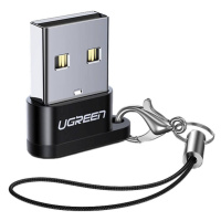 Adaptér UGREEN USB-C na USB-A 2.0 (černý)