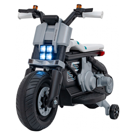 Mamido Dětská elektrická motorka Future 88 bílá
