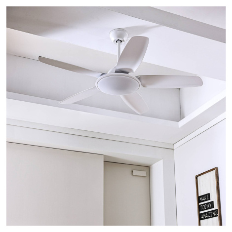 Starluna Stropní ventilátor Starluna LED Divian, bílý, DC, tichý, CCT