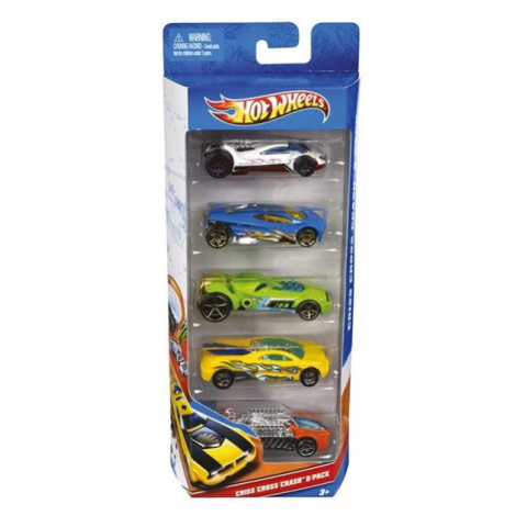 Hot Wheels Angličák 5ks, mix motivů Mattel