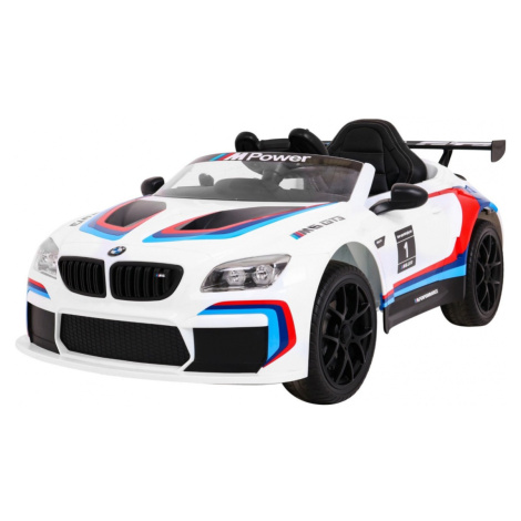 Elektrické auto BMW M6 GT3 2 x 45W bílé